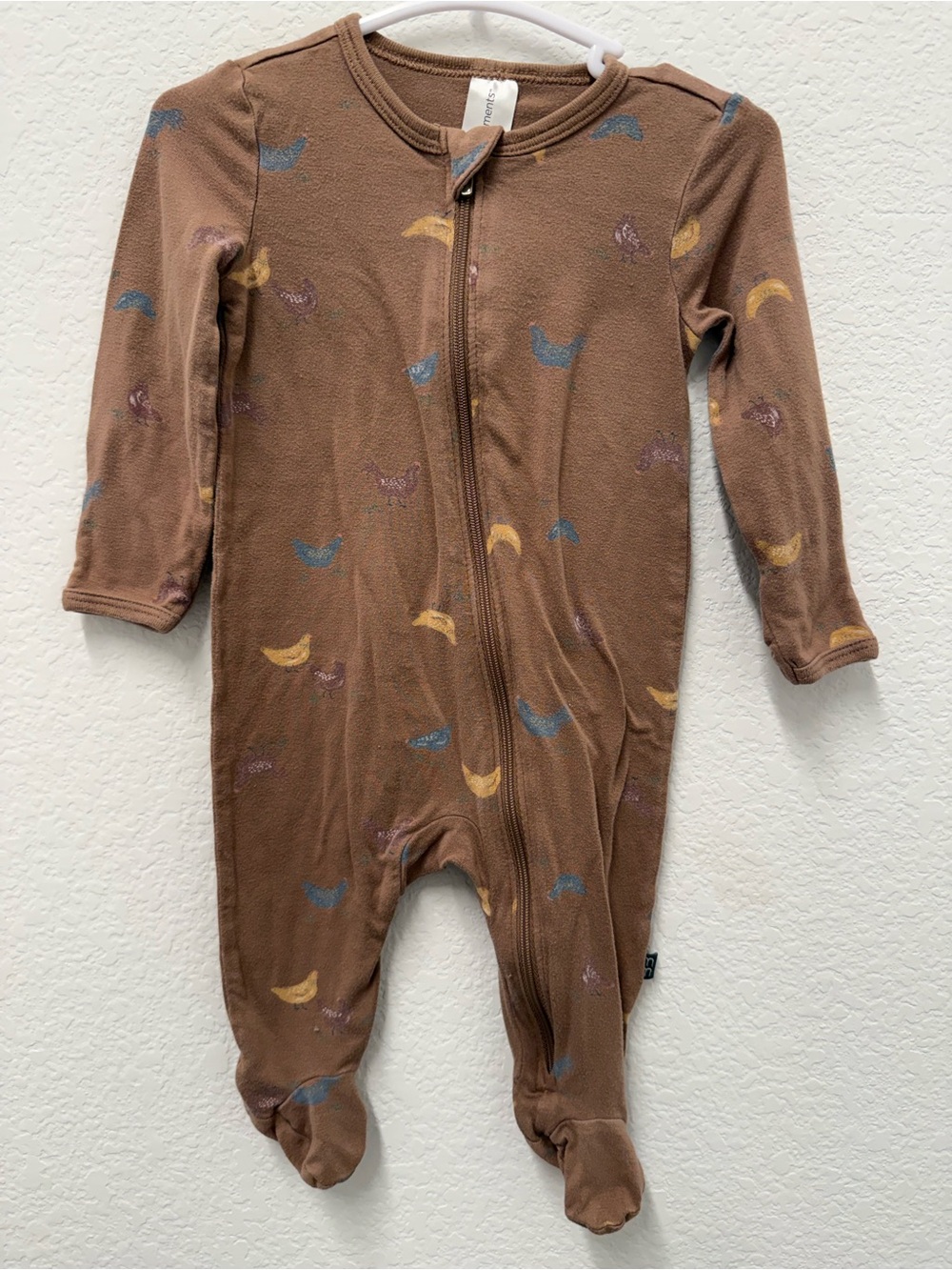 Modern Moments Farm Baby Footed One-Piece Pajamas - Bamboo like feel